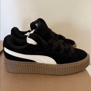Puma x Fenty black and warm white sneaker